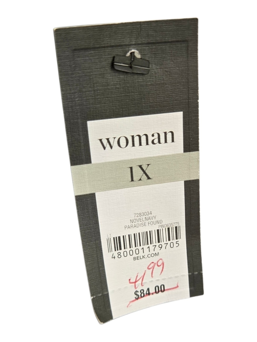 Casual Navy V-Neck Drawstring Waist Dress - Picture 5 of 5